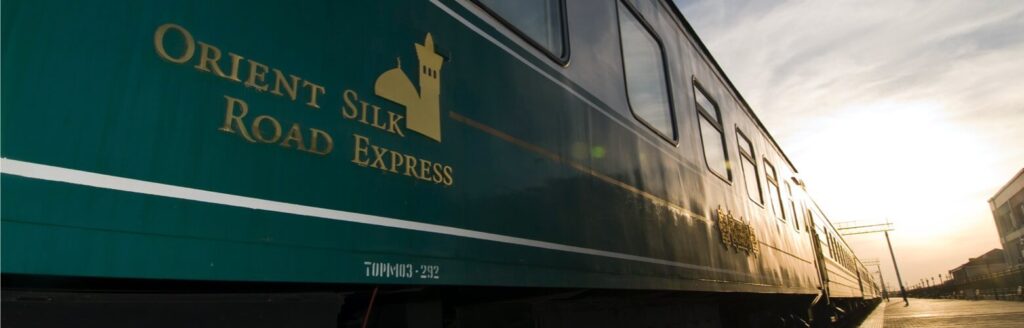 Orient Silk Road Express Train Banner