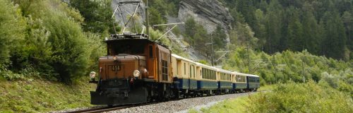 Glacier Pullman Express train