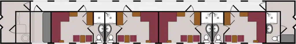 danube express superior deluxe carriage plan