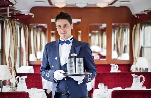 dining cars on luxury trains danube express