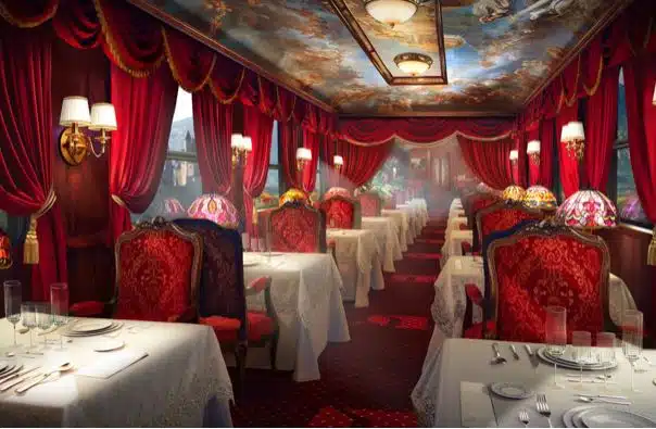 dining cars on luxury trains le grand tour 2