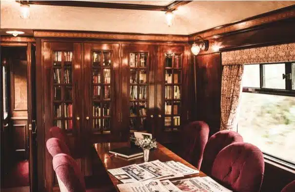 dining cars on luxury trains royal scotsman