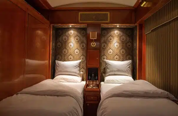 most luxurious train suites blue train