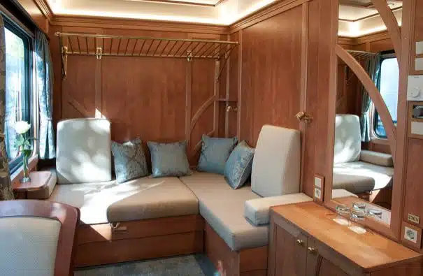 most luxurious train suites danube express