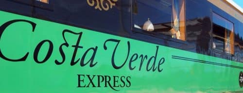 Costa Verde Express Westbound tour banner