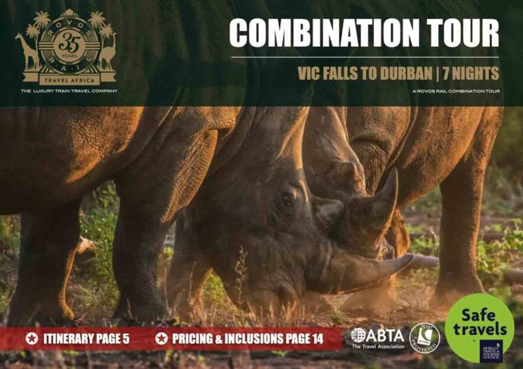 Rovos combo Vic Falls to Durban 7 nights tour box 2