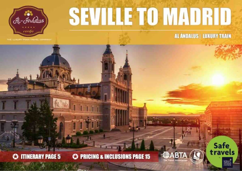 RFAASM Al Andalus train Seville to Madrid tour