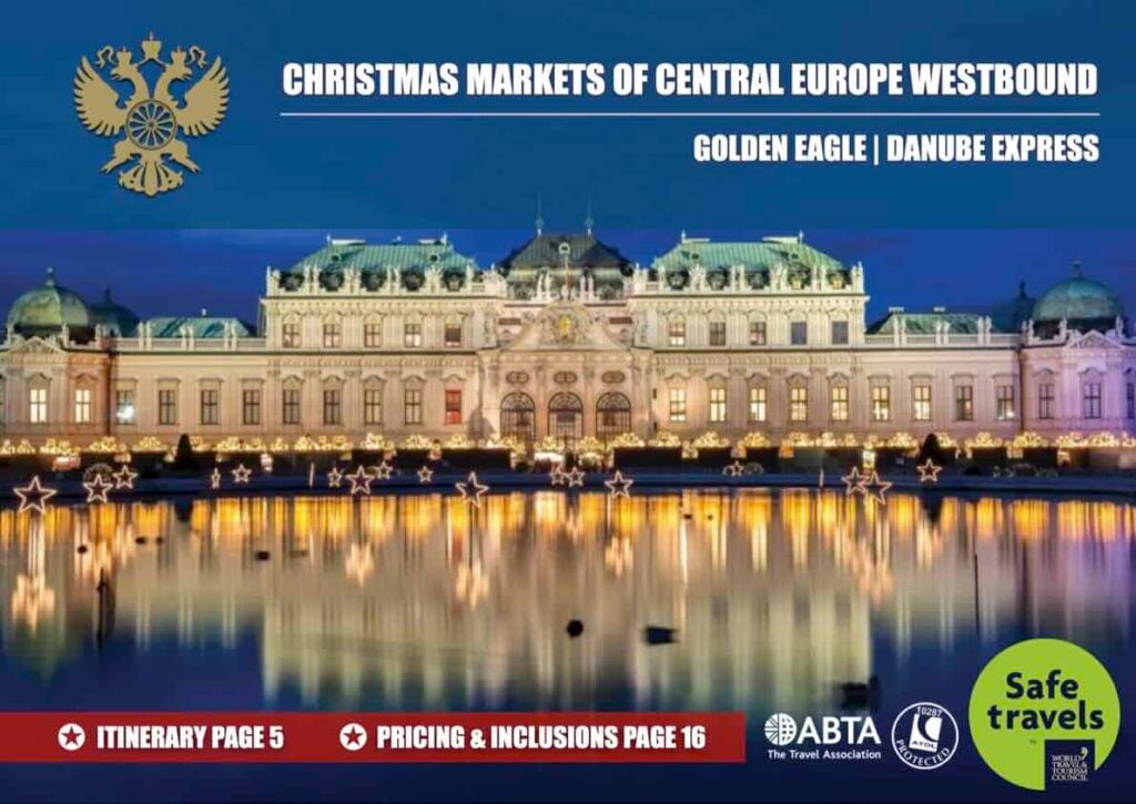 Danube Express Christmas Markets of Central Europe Westbound luxury rail tour