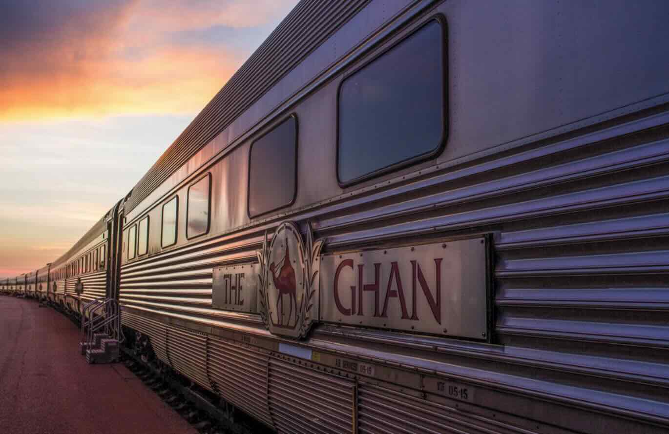 The Ghan Train In Australia