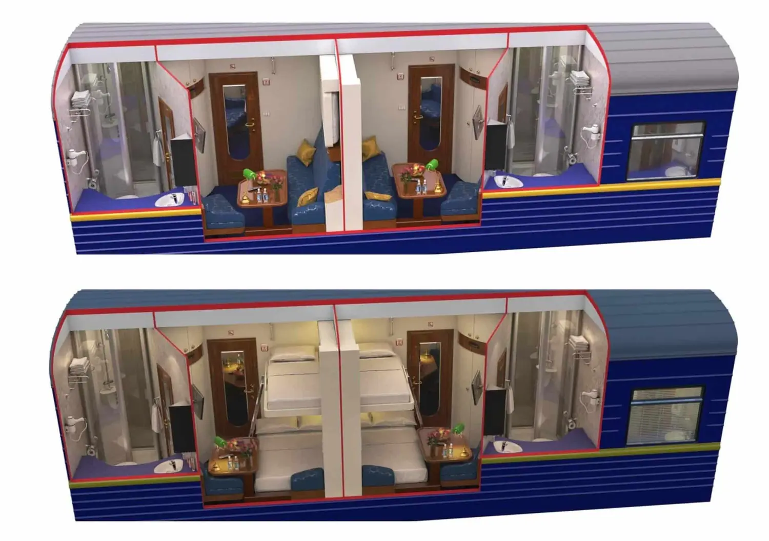 golden eagle train gold cabin diagram layout