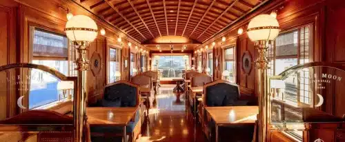 luxury trains in Japan