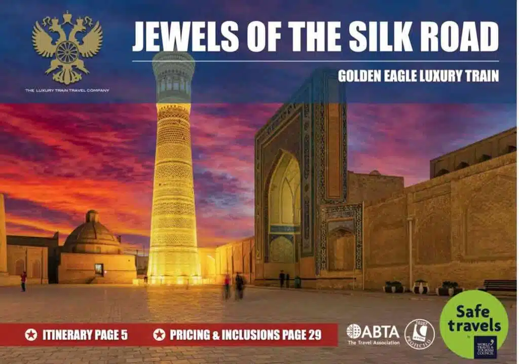 Golden Eagle Central Asia Jewels of the Silk Road luxury train tour