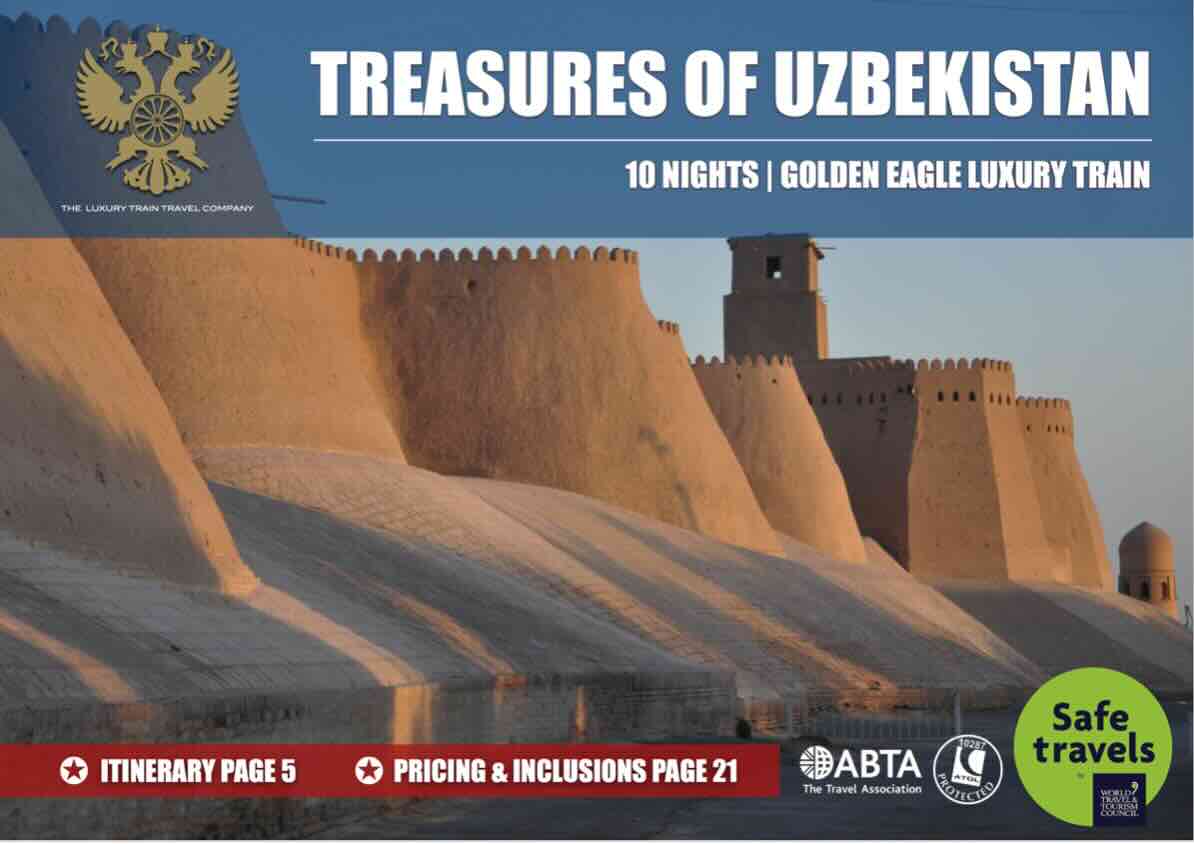 Golden Eagle Central Asia Treasure Of Uzbekistan Luxury Train Tour
