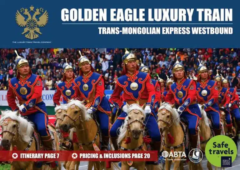 Golden Eagle Trans-Siberian Trans-Mongolian Express Westbound luxury train tour