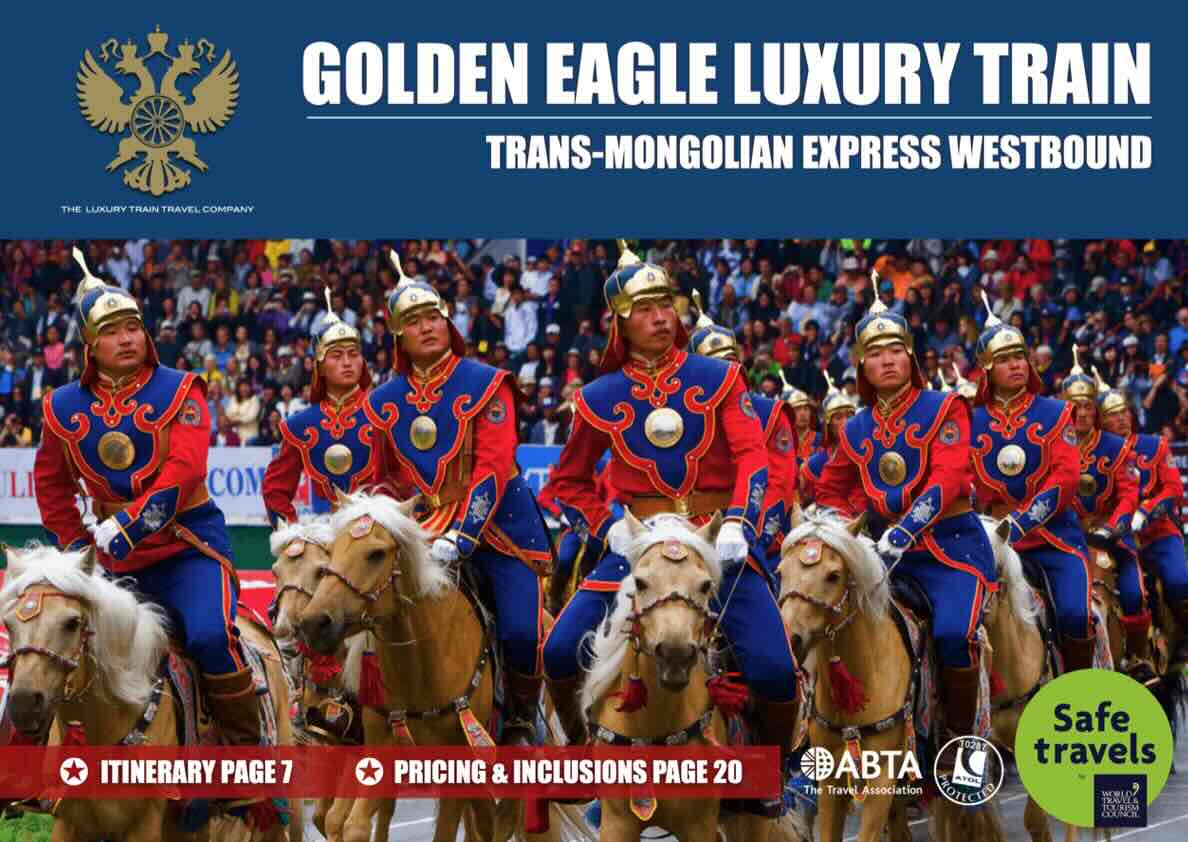 Golden Eagle Trans-Siberian Trans-Mongolian Express Westbound Luxury Train Tour
