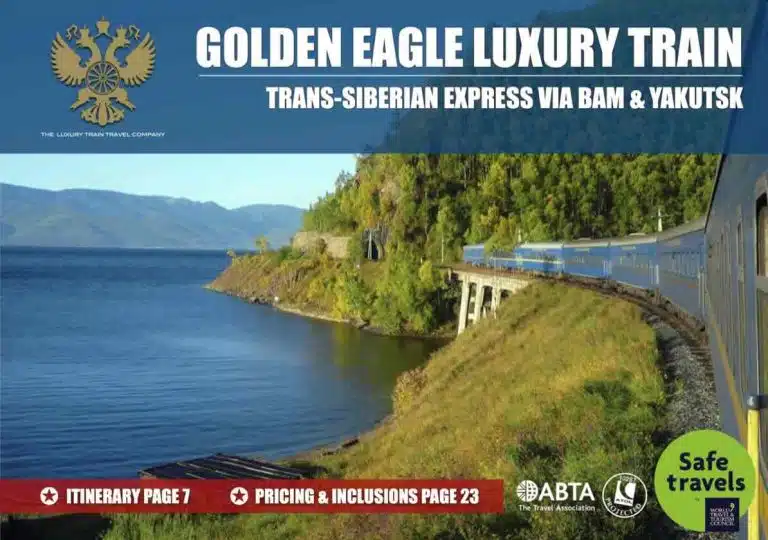 Golden Eagle Trans-Siberian Trans-Siberian Express BAM Yakutsk luxury train tour