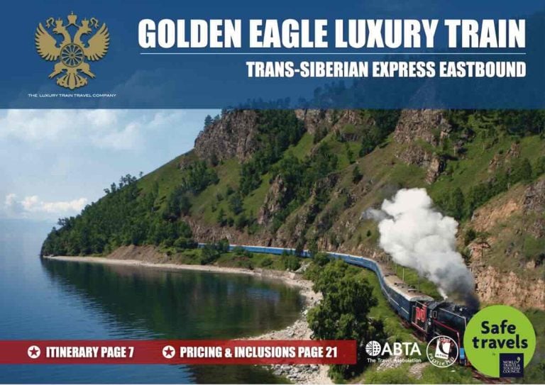 Golden Eagle Trans-Siberian Trans-Siberian Express Eastbound luxury train tour