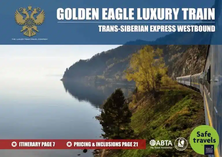 Golden Eagle Trans-Siberian Trans-Siberian Express Westbound luxury train tour