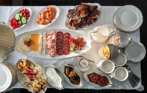 Danube Express breakfast buffet