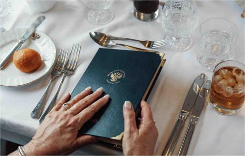 Danube Express food menu