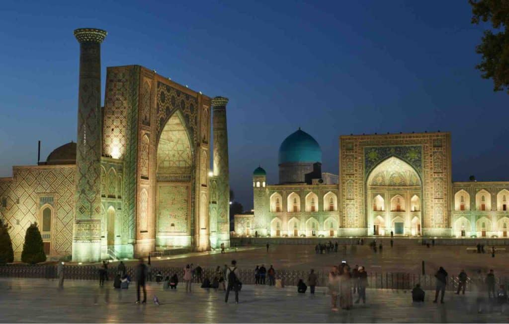 Orient Silk Road Express Registan square samarkand
