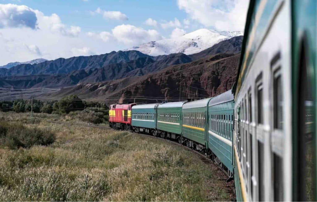 Orient Silk Road Express exterior train