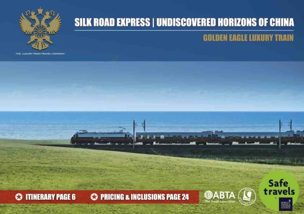 Silk Road Express Undiscovered Horizons of China tour brochure