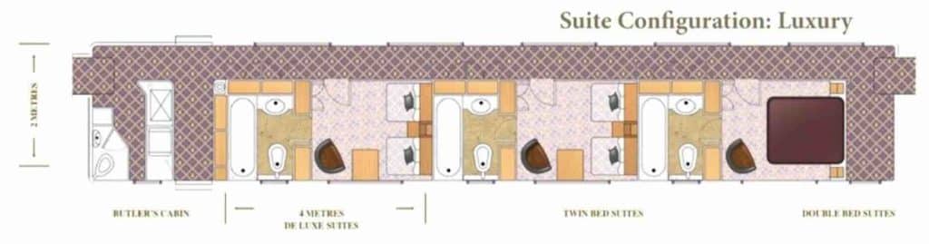 Blue Train Luxury Suite Diagram LTTC