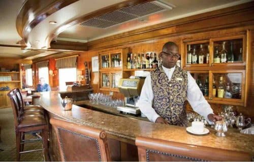 Blue Train South Africa Barman