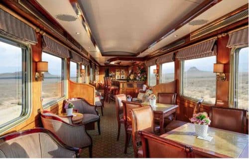 Blue Train South Africa Lounge Car