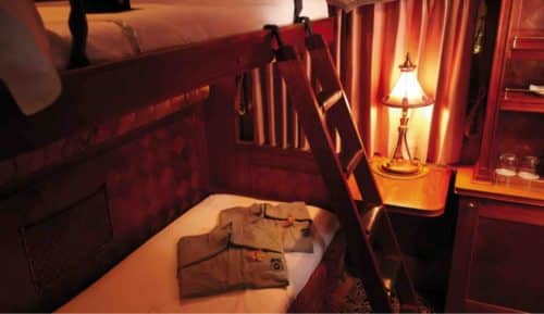 Eastern and Oriental Express Pullman Cabin Bunk LTTC