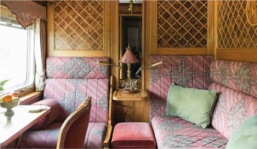 Eastern and Oriental Express State Cabin Sofa LTTC