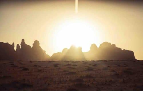 Middle East Sunset Saudi Arabia