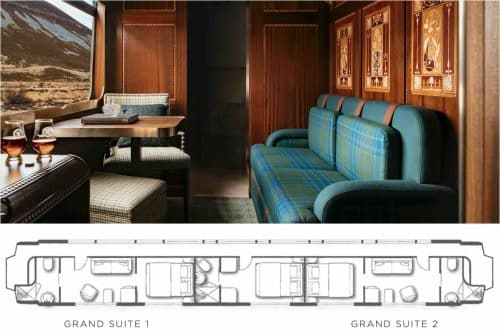 Royal Scotsman Grand Suite Diagram LTTC