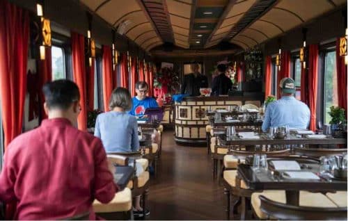 SJourney Vietnam Luxury Train Bar