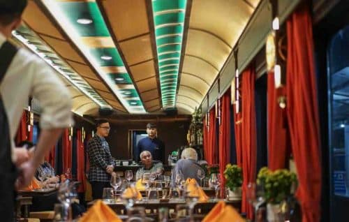 SJourney Vietnam Luxury Train Lounge