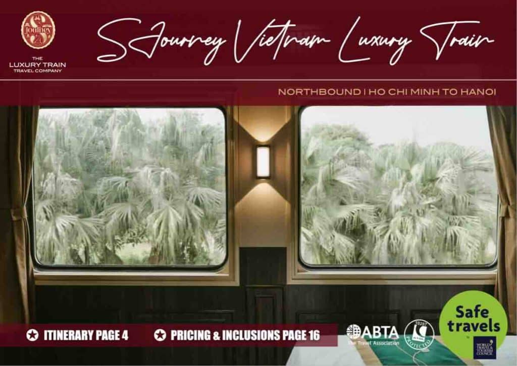 Sjourney Northbound Ho Chi Minh to Hanoi Brochure LTTC