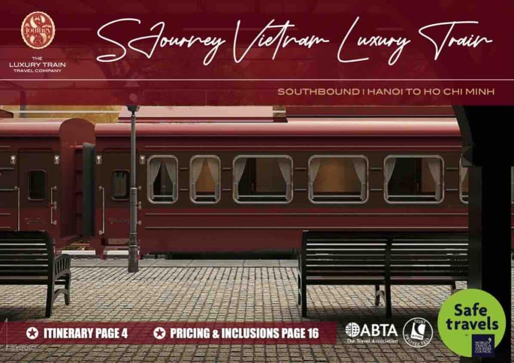 Sjourney Southbound Hanoi to Ho Chi Minh Brochure LTTC