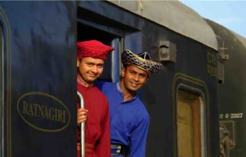 Attendants On The Deccan Odyssey India