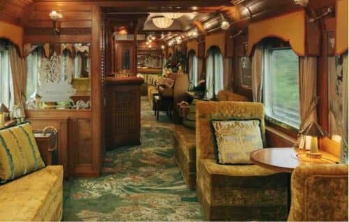 Bar Car Of The The Eastern Oriental Express