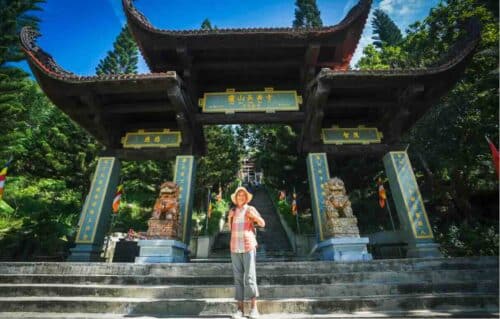 Beautiful Temple In Vietnam