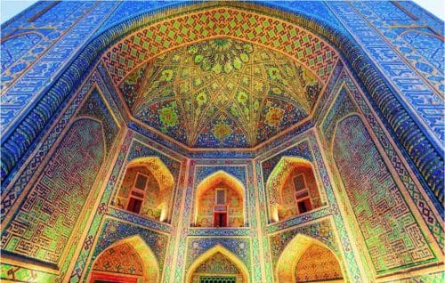Beautiful Tile Work of Uzbekistan