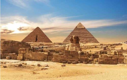 Cairo Egypt Pyramids Sphinx
