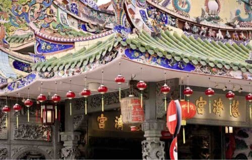 Chinese Style Temple Penang Malaysia