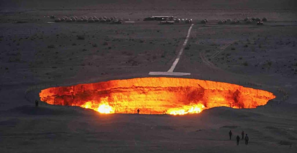 Darvaza Gas Crater Turkmenistan
