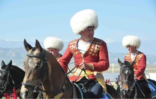Horsemen Turkmenistan
