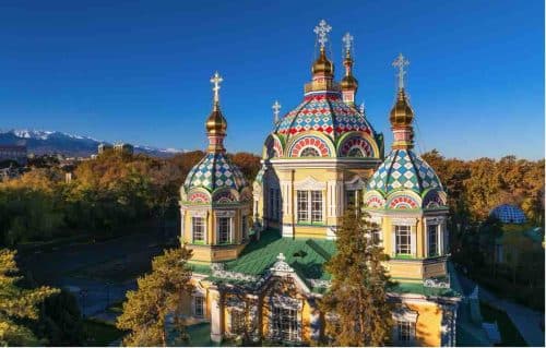 Kazakhstan Almaty Church