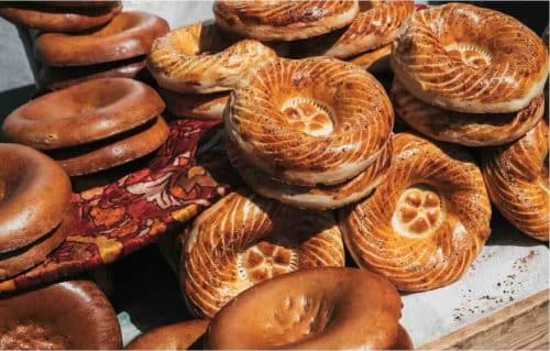 Kazakhstan Traditional Bread