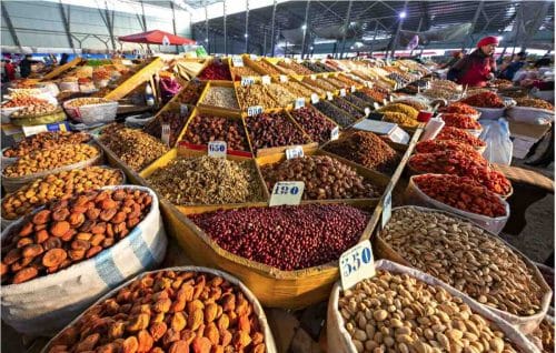 Kyrgyzstan Food Market