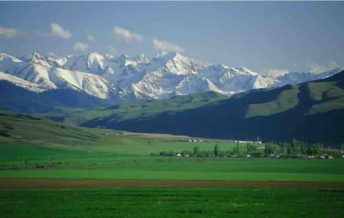 Kyrgyzstan Mountain Scenery